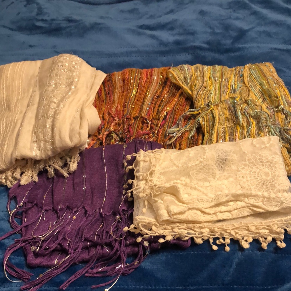 Scarves,Wraps or whatever you want to call them.